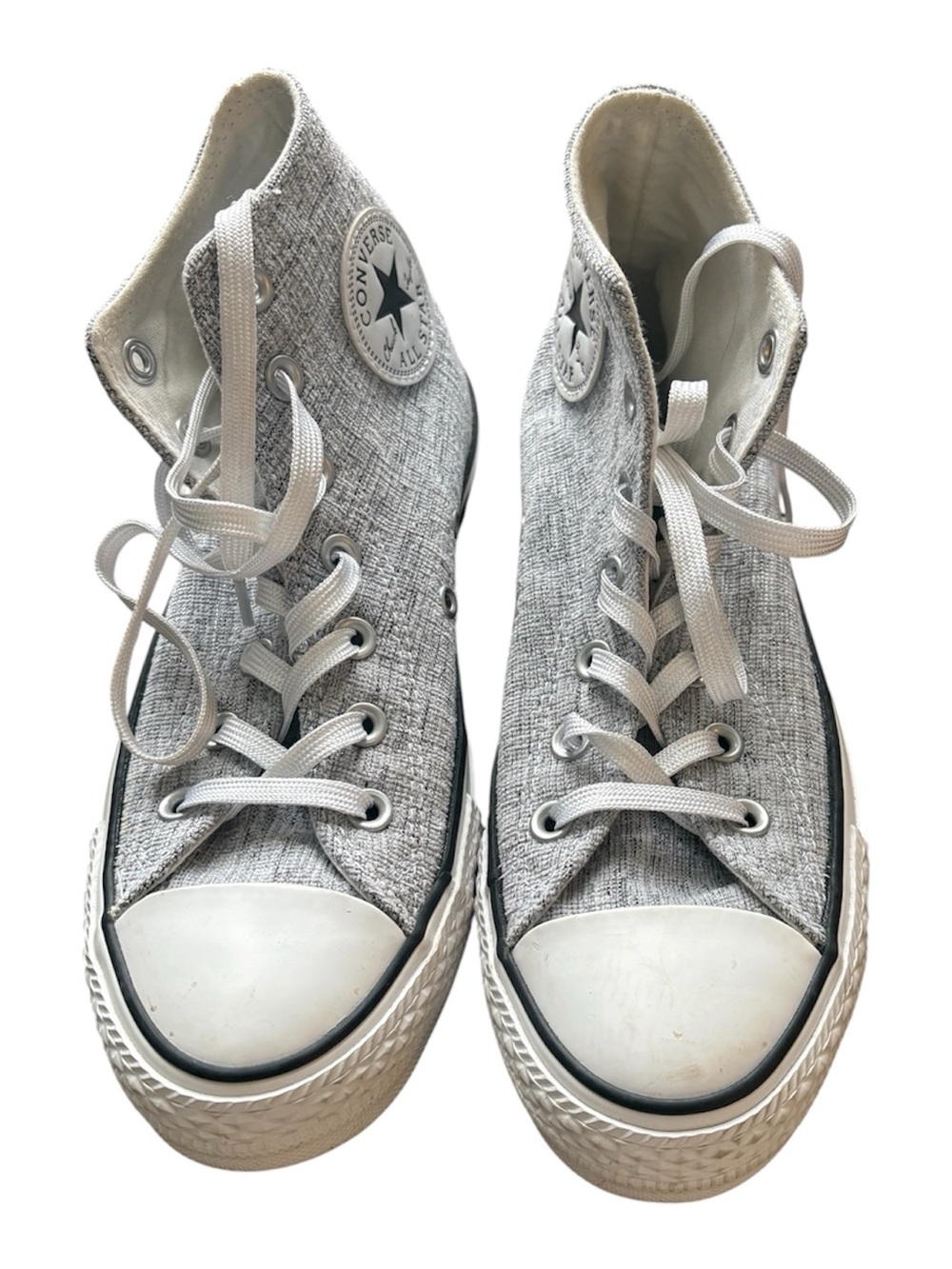 Converse Chuck Taylor High Top Sneakers - Gray Heather